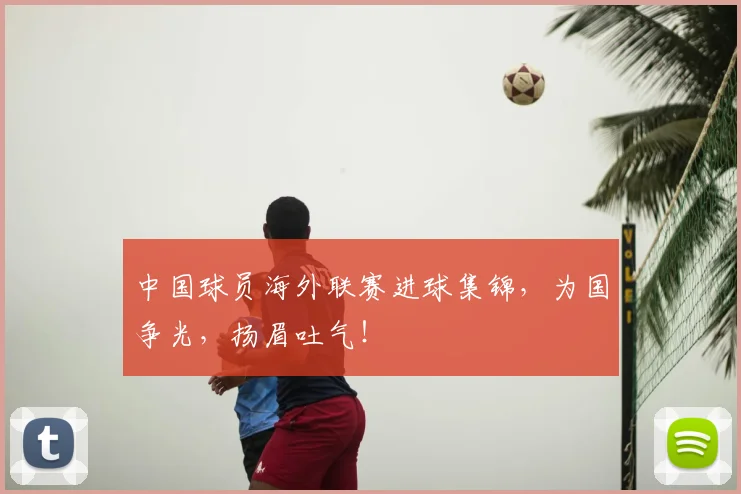 中国球员海外联赛进球集锦，为国争光，扬眉吐气！