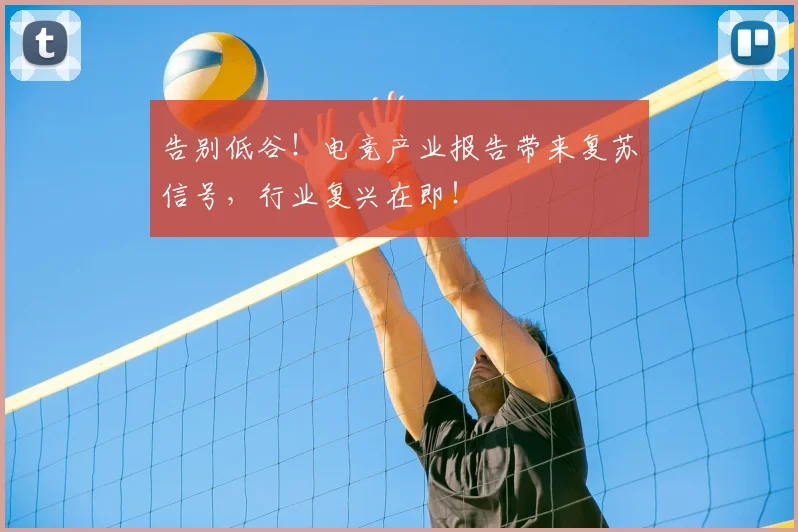 告别低谷！电竞产业报告带来复苏信号，行业复兴在即！